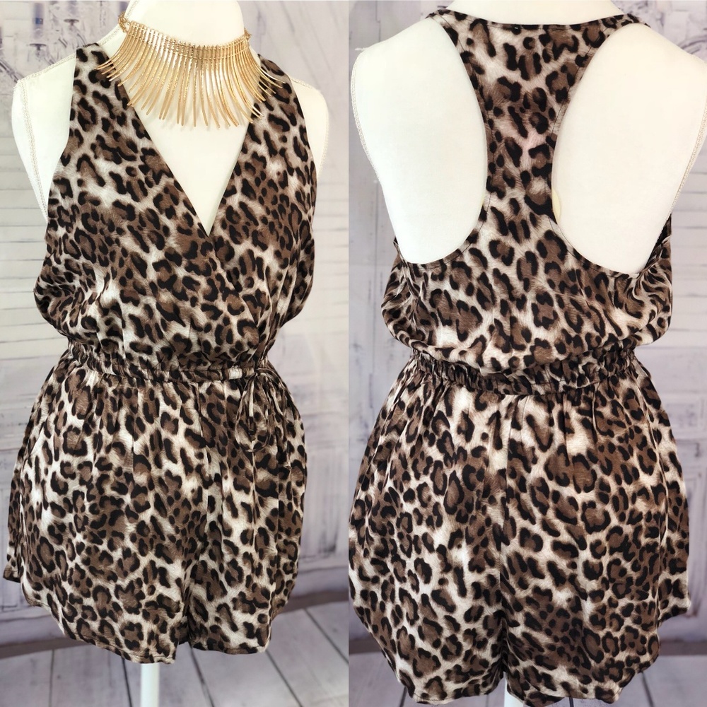 Leopard Romper